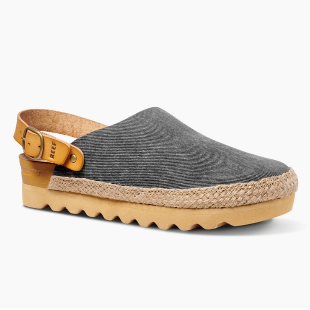 REEF sz 10 clog sandals slingback espadrilles